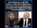 Mark Ruffalo tells Kevin O'Leary to 'STFU' for criticising Billie Eilish
