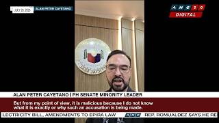 Alan Cayetano says ready to respond to potential complaints over alleged 'ghost' projects in Taguig