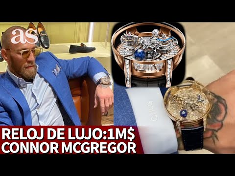 McGregor presume de su nuevo y legendario reloj de 18 quilates de más de 1 millón de dólares | AS