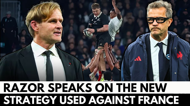 🚨SCOTT ROBERTSON EXPLAINS THE SURPRISE LINEOUT TACTICS VS FRANCE  | ALL BLACKS NEWS
