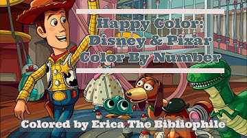 HAPPY COLOR APP | DISNEY & PIXAR | COLOR BY NUMBER