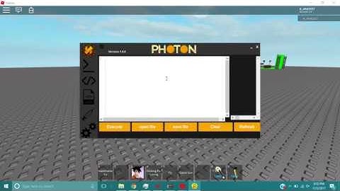 Roblox Exploit Photon Level 6 Script Executor New!!!! (LUA-C) Free 2017!