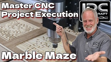 Marble Maze on CNC Router, Best Setup & Carve Methods