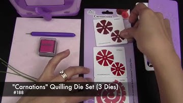 Quilled Creations - Carnation Dies/Ink Pad Tutorial