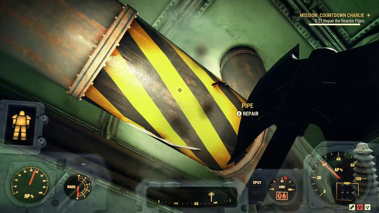 Fallout 76 Solo silo run - disconnected from server.