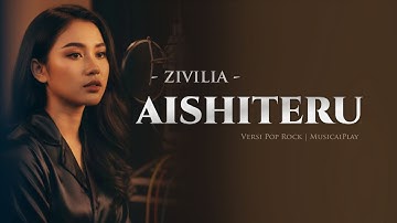 Aishiteru - Zivilia | Pop Rock Cover AI (Lirik Video)