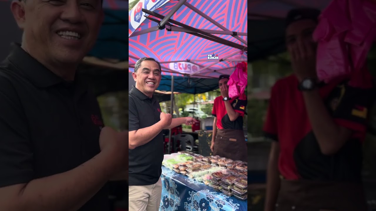 Agihan Kurma di Tapak Penjaja Persiaran Scientex