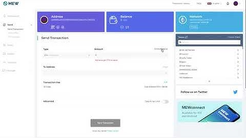 MyEtherWallet v5 Tutorial 2020 Guide to MEW v5
