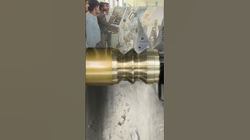cnc lathe machine process #cnclathe #machine #tech #turning #shorts #short