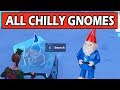 ALL 7 "Search Chilly Gnomes" LOCATIONS WEEK 6 CHALLENGES FORTNITE SEASON 7 (CHILLY GNOME LOCATIONS)