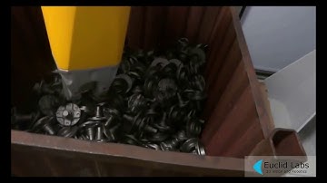 Bin picking con dos contenedores y alimentación automática