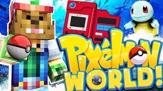NEW SQUIRTLE STARTER - PIXELMON WORLD 3