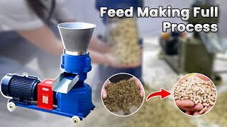 Feed Making Full Process | Pellet Feed Machine | Western Agriculture Machinery | Zhengzhou, China