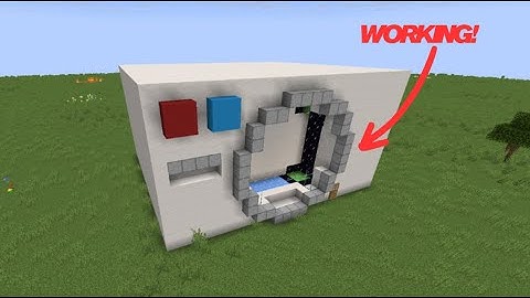 How To Build A Giant Working Washing Machine In Minecraft