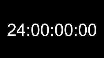 24 Hour Timer Countup 30 fps