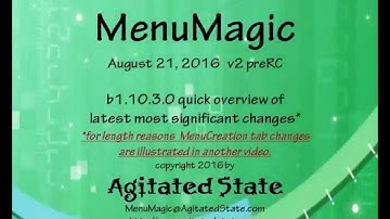 MenuMagic v2 preRC