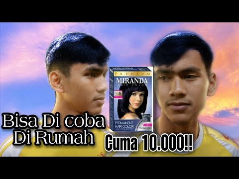  TUTORIAL CARA CAT  RAMBUT  BLUE  BLEK MUDAH DI FAHAMI 