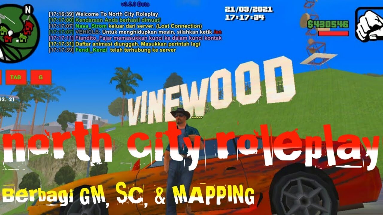 [REVIEW] NORTH CITY ROLEPLAY & BAGI² GM,SC,MAPPING | BB ID - YouTube