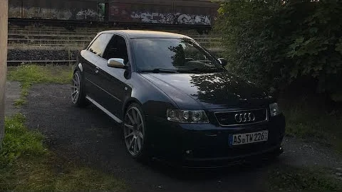 MIDNIGHT BLUE - AUDI S3 8L - JAPANRACING11 WHEELS  - CARPORN