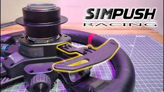 SIMPUSH 'RS Wheel Hub' Carbon Fiber Paddle Shifters [REVIEW]