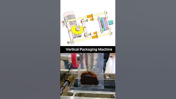 Vertical packaging machine horizontal sealing #mechanism #engineering  #automation #mechanic