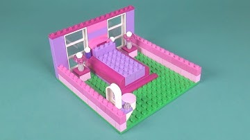 Lego Bedroom (002) Building Instructions - LEGO Classic How To Build - DIY