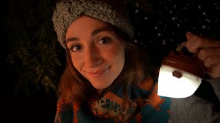 ASMR Roleplay | Chatting around a Campfire 🏕️ (cozy personal attention) screenshot 1