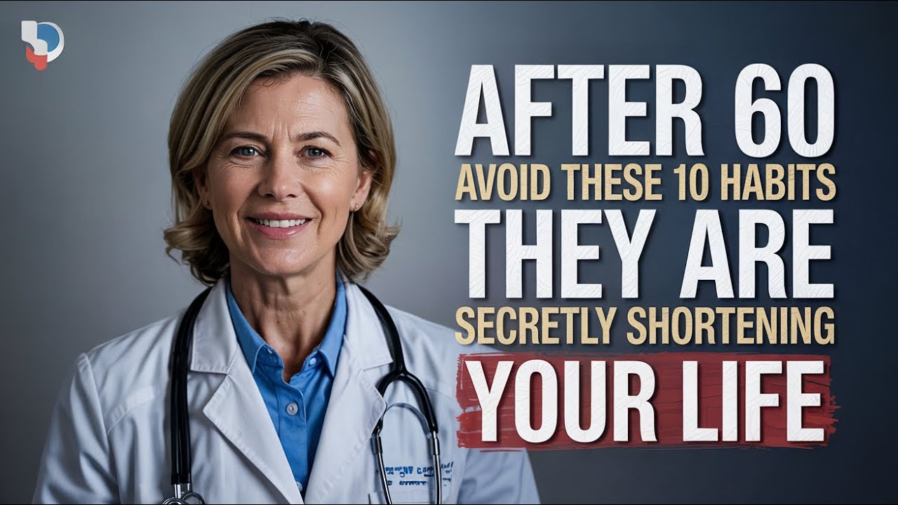 10 Habits That Secretly Shorten Your Life After 60 - YouTube