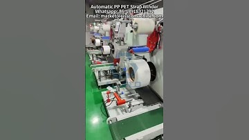 PACKING | PET STRAP WINDER | STRAP BAND | POLYESTER | BAND #winder #pp #pet #automatic