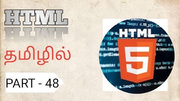 48.  HTML Forms Part   5 Tutorial in Tamil Class   48