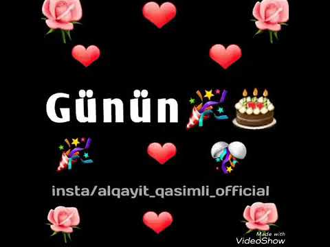 🎂Ad gunun mubarek🎂#Tehminem🎂💜