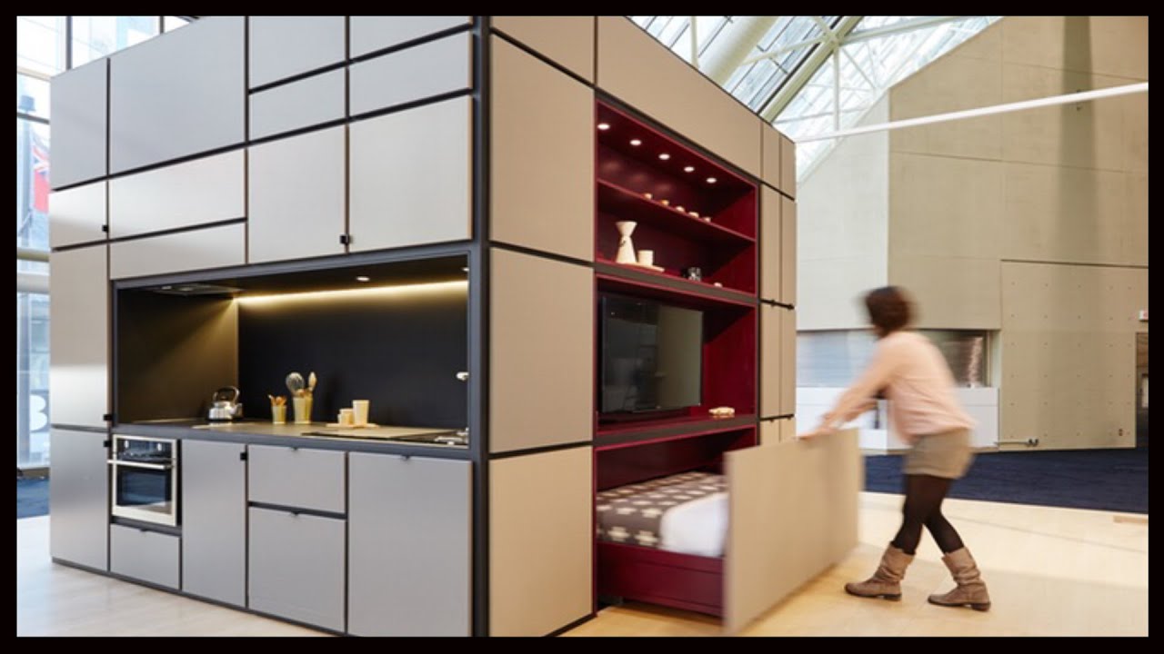 Architects create Cubitat that turns any space into an apartment