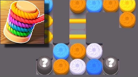 Thread Jam Untangle 3D Ropes Level 45-49 Walkthrough Gameplay Android,iOS