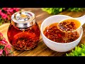Homemade Chilli Oil Recipe |Make &amp; Stor Spicy Oil at Home 
