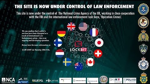lockbit ransomware - operation cronos