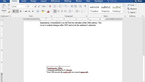 Make sure that the footnotes have a 2 column layout.