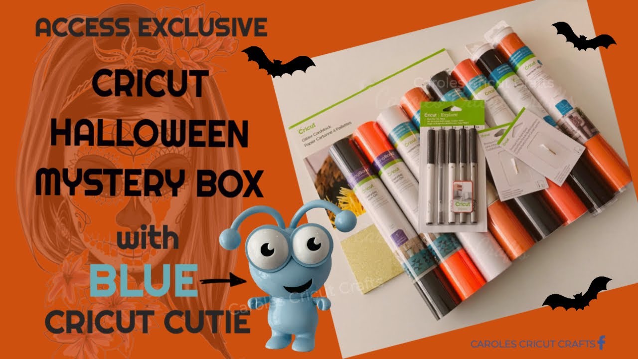 CRICUT HALLOWEEN MYSTERY BOX YouTube