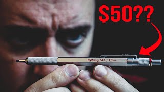 $50 for a Pencil?? Rotring 800 Lead Holder Review