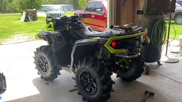 2020 Can Am Outlander 850 Yoshimura Sound vs stock
