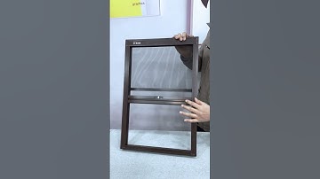 Double frame raised king screen windows # jianbing door and window protective system