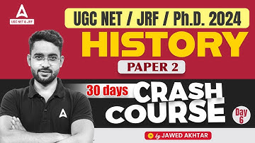UGC NET History Crash Course #6 | History By Jawed sir