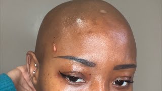 Mastering the Bald Look: 👩🏽‍🦲 Overcoming Shaving Mishaps 🪒 by Gabrielle Hamilton 335 views 1 month ago 11 minutes, 2 seconds