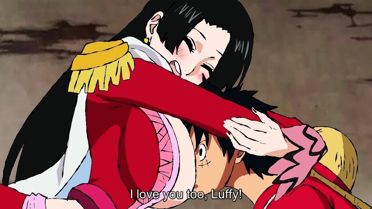 Luffy x boa