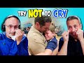 Dads React to Try Not To Cry Challenge (Father's Day 2021)