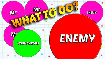 Agar.io - Guide for TEAMING in PARTY MODE / Tactics