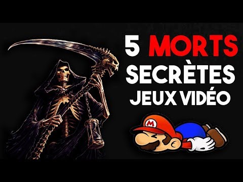5 MORTS SECRÈTES DANS LES JEUX VIDÉO