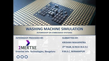 "Embedded System Project: Washing Machine Simulation by EMERTXE"
