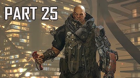 Deus Ex Mankind Divided Walkthrough Part 25 - Orchid (PC Ultra Let