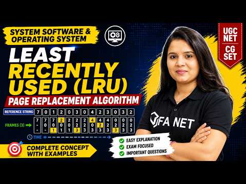 Least Recently Used Page Replacement Algorithm | Operating System | Computer Science and Application