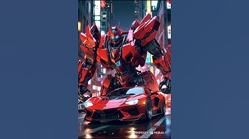 🏎️➡️🤖 When a Lamborghini Becomes Self-Aware… | Insane Robot Transformation Unleashed! 🔥  #automation